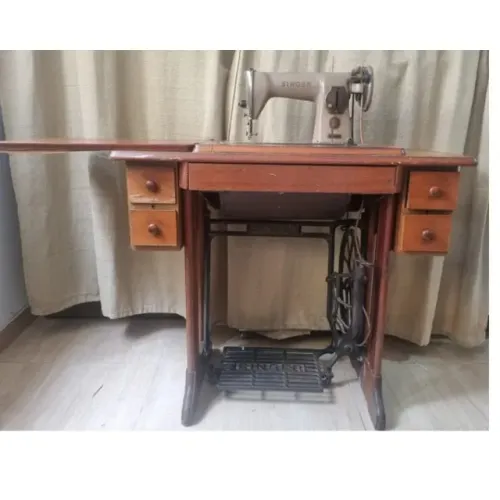 Máquina de costura Singer antiga original número de série RA309337
