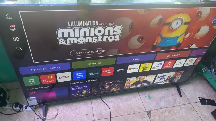 TV SMART LG 65 POLEGADAS 4K borda infinita semi nova ENTREGO
