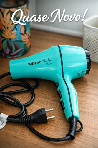 SECADOR DE CABELO TAIFF STYLE 1100W - 127V