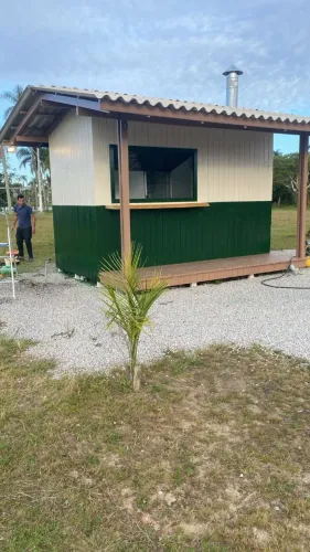 Quiosque de 12m²