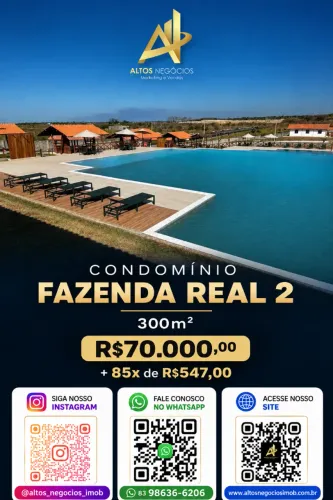 Fazenda Real 2 | Seu Novo Endereço Começa Aqui. Lote 2