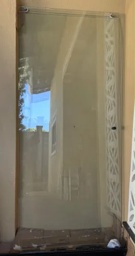 Box de Banheiro em Vidro Temperado Transparente 