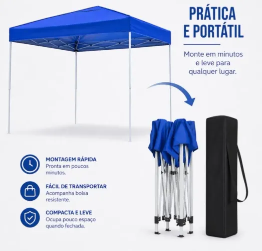 Vendo tenda gazebo sanfonada 