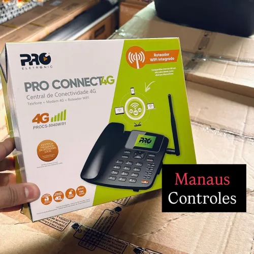 Telefone rural Pro Eletronic 3G/4G com wi-fi 