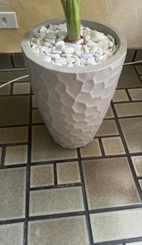Vaso grande de polietileno