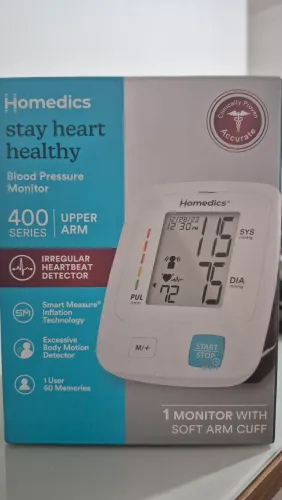 Aparelho pressão Homedics, novo na caixa.