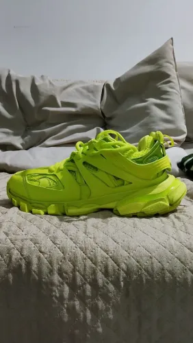 Balenciaga Track Neon Green