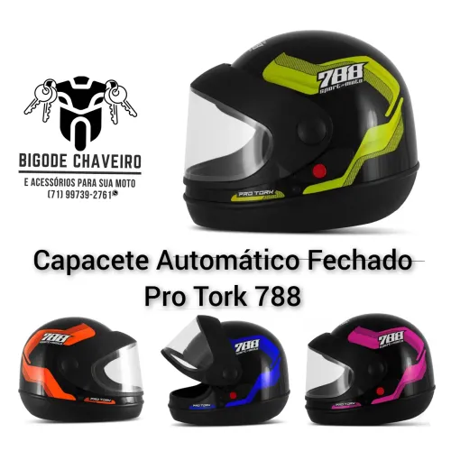 Capacete Automático Preto e Amarelo 