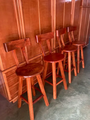 BANQUETAS DE MADEIRA COM PREÇO DE FÁBRICA! ?