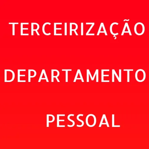 TERCEIRIZAÇÃO DEPTO PESSOAL PARA CONTADORES