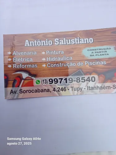 Pedreiro orçamento se. C.
