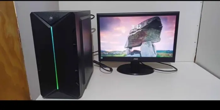 PC Gamer Completo + Monitor + Periféricos - Pronto para Jogar!