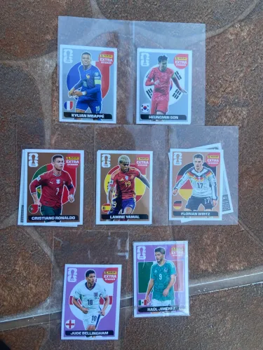 Figurinhas legends da copa 2026