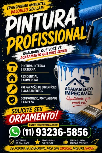 PINTOR A SUA DISPOSIÇÃO 