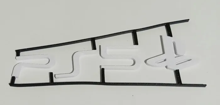 Placa decorativa para Playstation 5 Slim. Aqui na LOJA FABGAMES