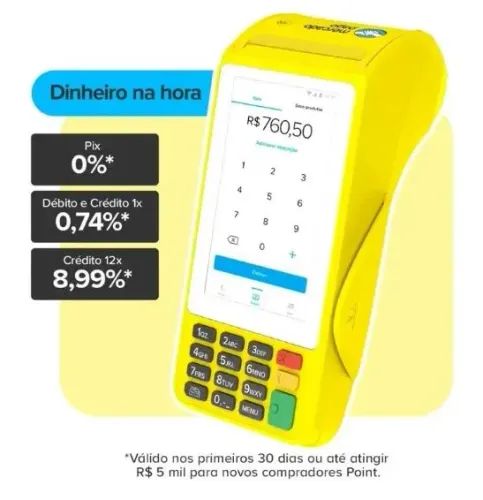 Maquininha De Cartão Pro 3 Mercado Pago Point Pro 3