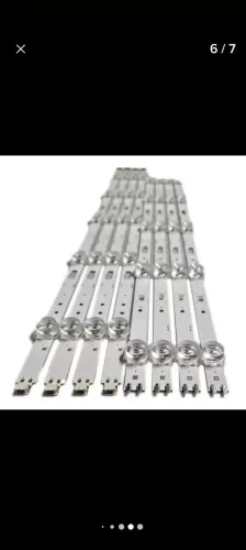 Kit 8 barras de led tv sansumg Un55tu8000g