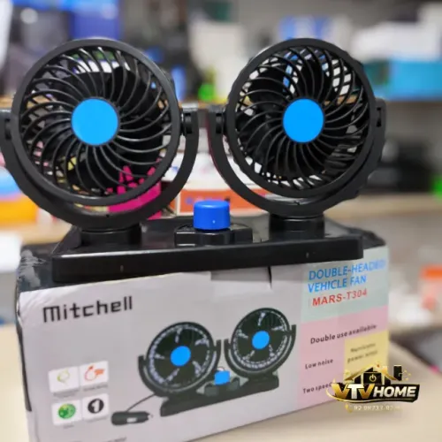 Ventilador Carro Duplo + Entrega Grátis