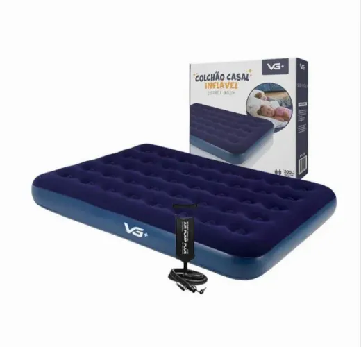 Vendo colchão de ar de casal semi novo