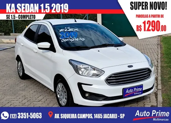 Ford KA 1.5 Sedan SE 12V Flex 4P Mec. 2019