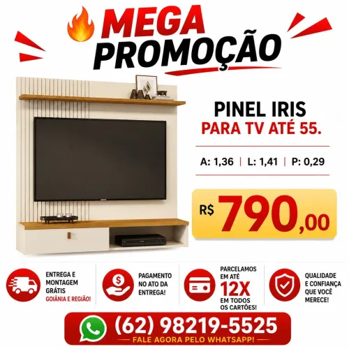 Painel De Tv para até 55P