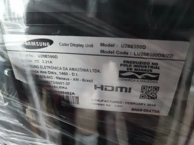 Monitor Gamer Samsung 28" 4K Ultra HD - U28E590D - 1ms - HDMI 2.0 / DisplayPort