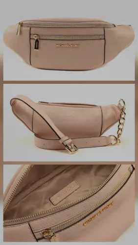 Pochete michael kors mott couro legítimo