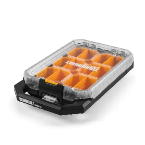 Organizador de Ferramentas StackTech Compact Low com Tampa Translúcida 18" TB-B1-O-10C TOU
