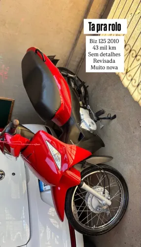 Honda Biz 125 ES 2010 - Apenas 43.000 km (Impecável e Econômica)