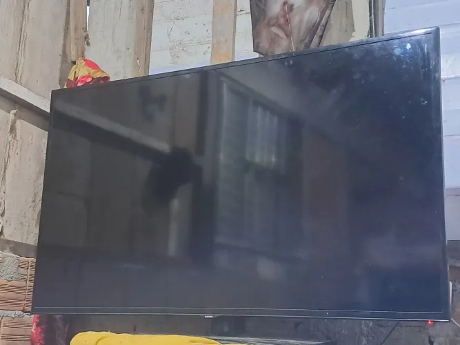 Smartv samsung 58 polegadas defeito led só sai audio nao da imagem