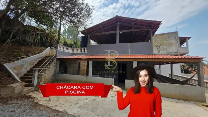 Chácara com 2 dormitórios à venda, 1608 m² por R$ 600.000,00 - Rio Acima - Mairiporã/SP