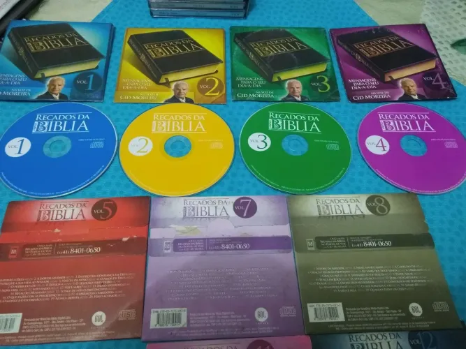 Coleção cd mp3 recados da bíblia cid moreira 11 CD's