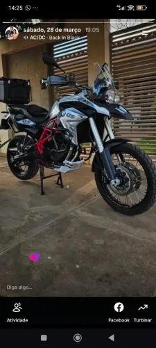 BMW F800 GS Trophy 2018