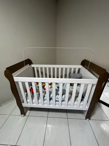 Berço cama com colchão - ótimo estado