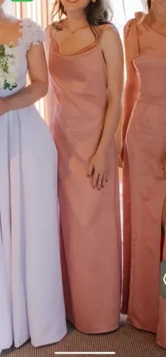 Vestido de festa - Rosa Claro - Madrinha