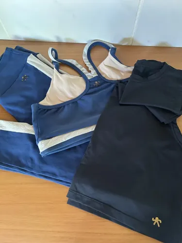 conjunto sarado regata legging e top