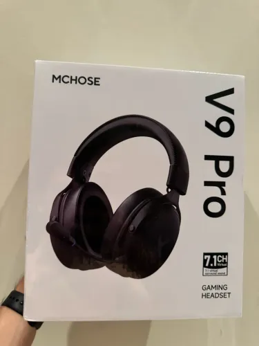 Headset Gamer Sem Fio Wireless 7.1 MCHOSE V9 PRO - Lacrado na Caixa