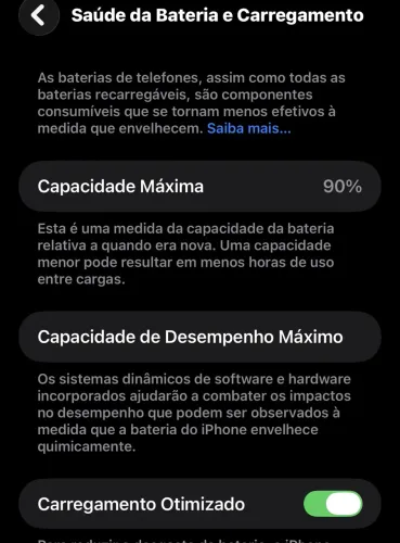 iPhone 13 Pro Max 128 gb bateria ? 90