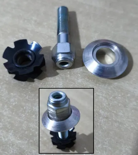 Parafuso Expander Aranha de Garfo Furado BMX Frestyle Over
