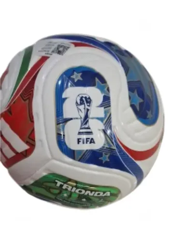 Mini Bola Oficial Copa do Mundo 2026 Futebol Trionda Adidas