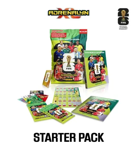 Starter Pack Cards Adrenalyn Xl Fifa World Cup 2026 Lacrado