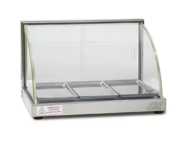 Estufa Vitrine Curva para Salgado 3 bandejas W3B Titã 220V