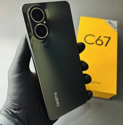 Realme C67 Dual SIM 256 GB preto 8 GB RAM LACRADO NF em seu nome