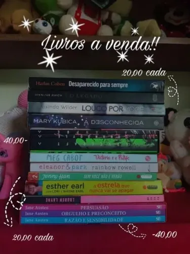 Livros a venda!
