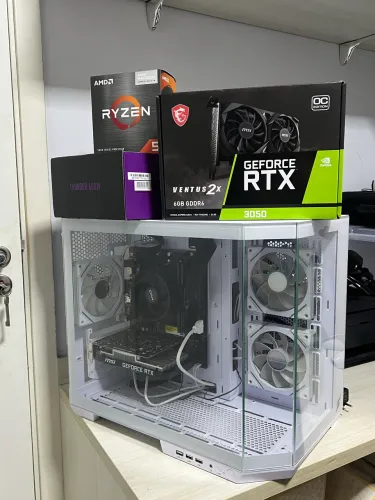 PC Gamer Ryzen 5 5600GT + RTX 3050 6GB | Pronto para usar