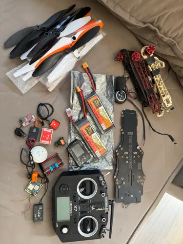 Peças de Drone, Naza lite / Rádio Qx7