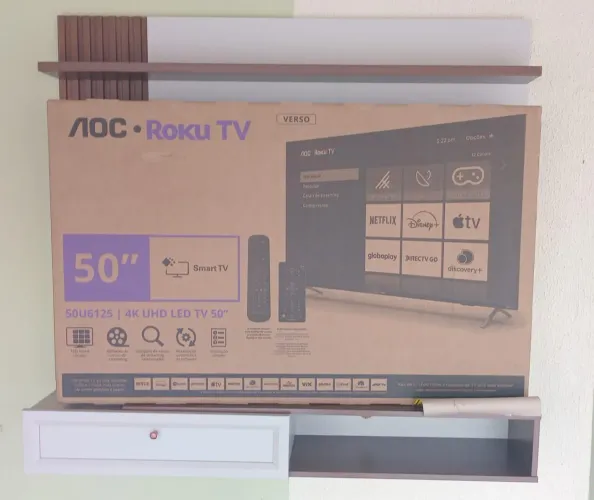 Smart TV 50" ROKU UHD 4K