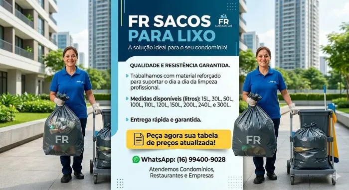Sacos para lixo 