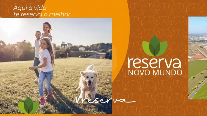 Terreno a venda Condomínio Reserva Novo Mundo