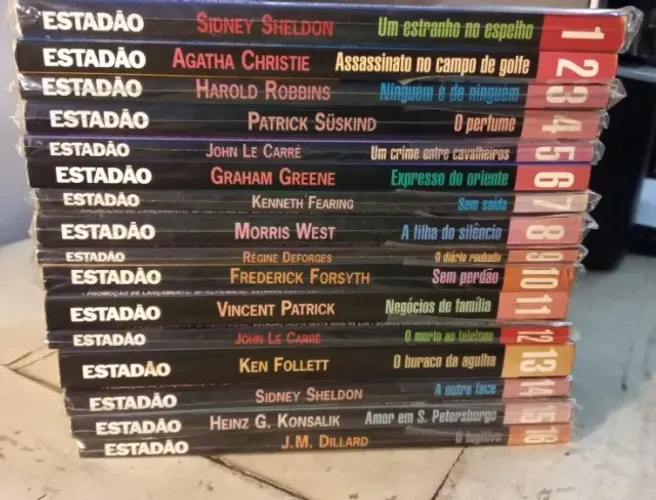 coleção supertitulos estadão Completa 16 Livros 1997/1998 literatura estrangeira clássico
